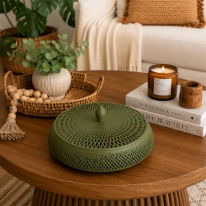Centro De Mesa Decorativo Estilo Boho Chic Porta Objetos